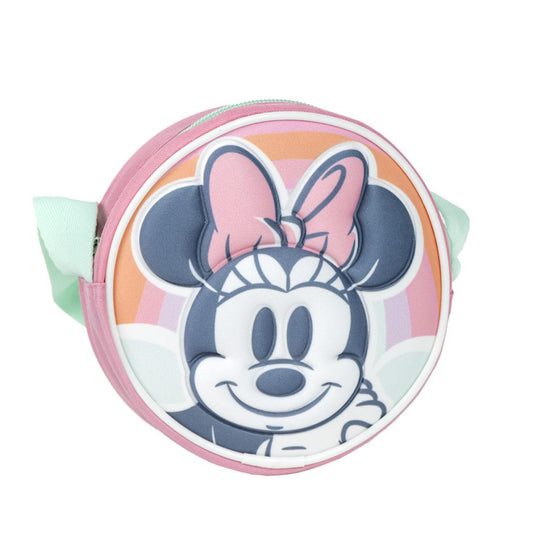 Disney Minnie pasteļtoņu 3D plecu soma