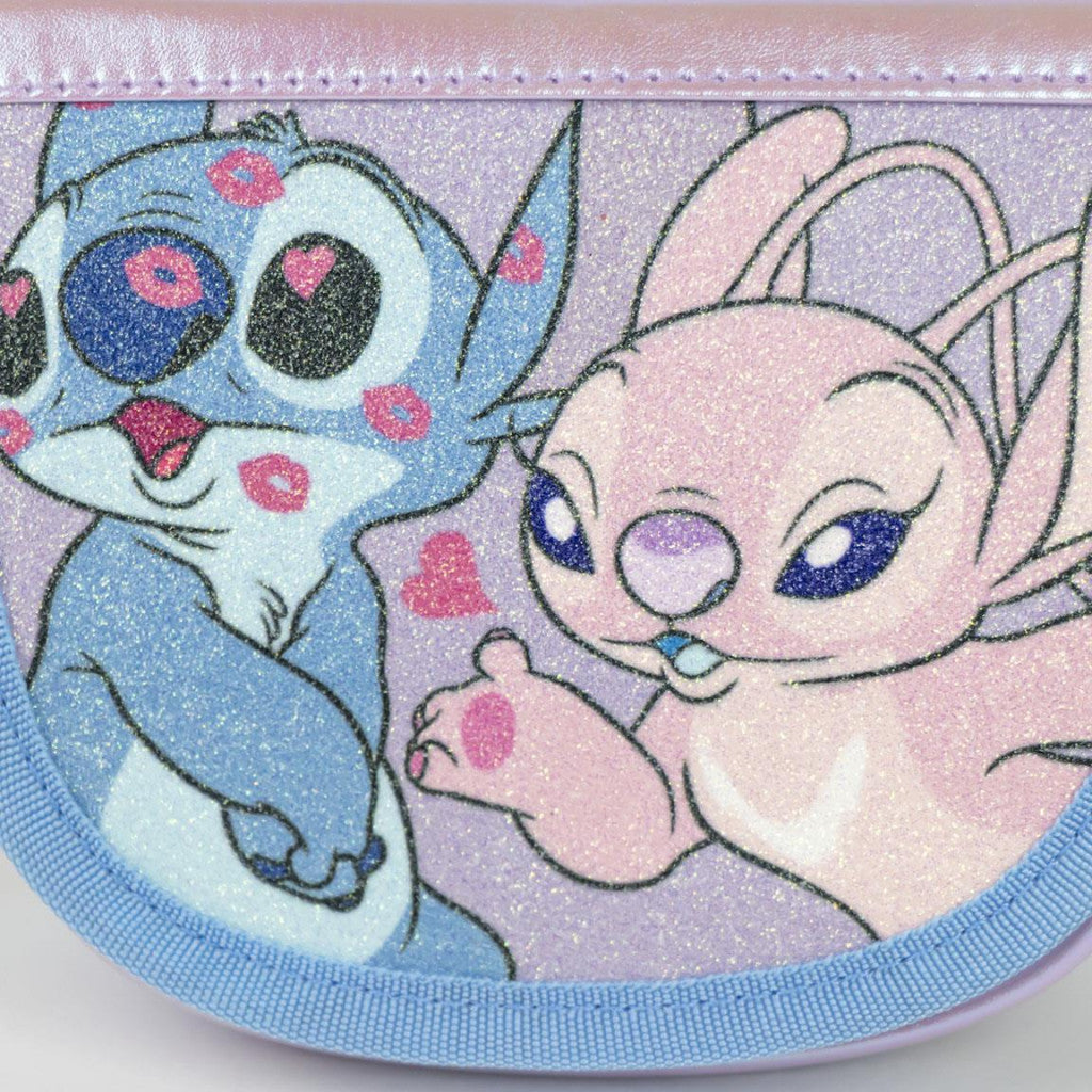 Disney Lilo un Stitch skūpsts plecu soma, soma pāri plecam