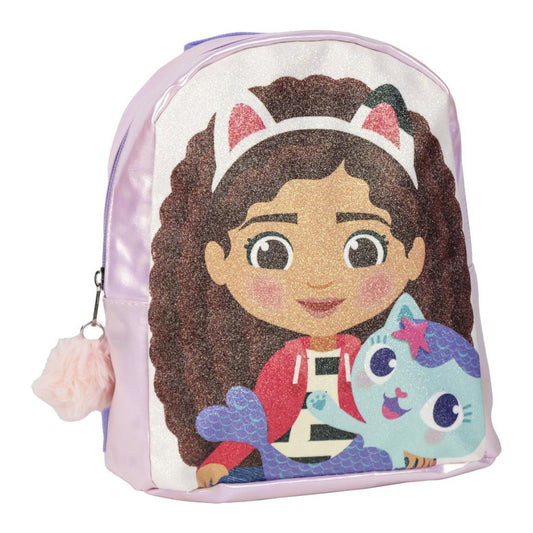 Gabby's Dollhouse Sparkle Tales hologrāfiskā mugursoma, soma 23 cm
