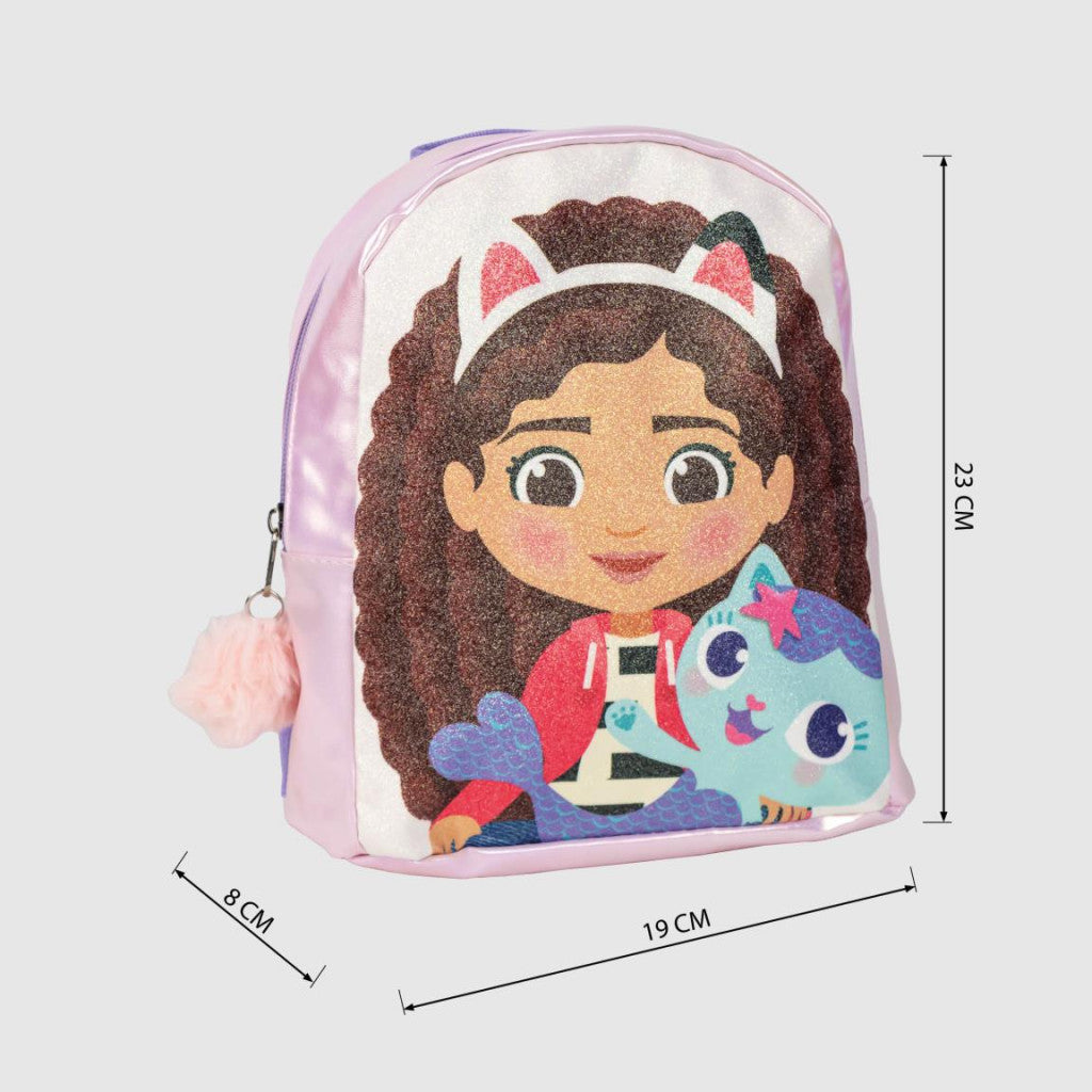 Gabby's Dollhouse Sparkle Tales hologrāfiskā mugursoma, soma 23 cm