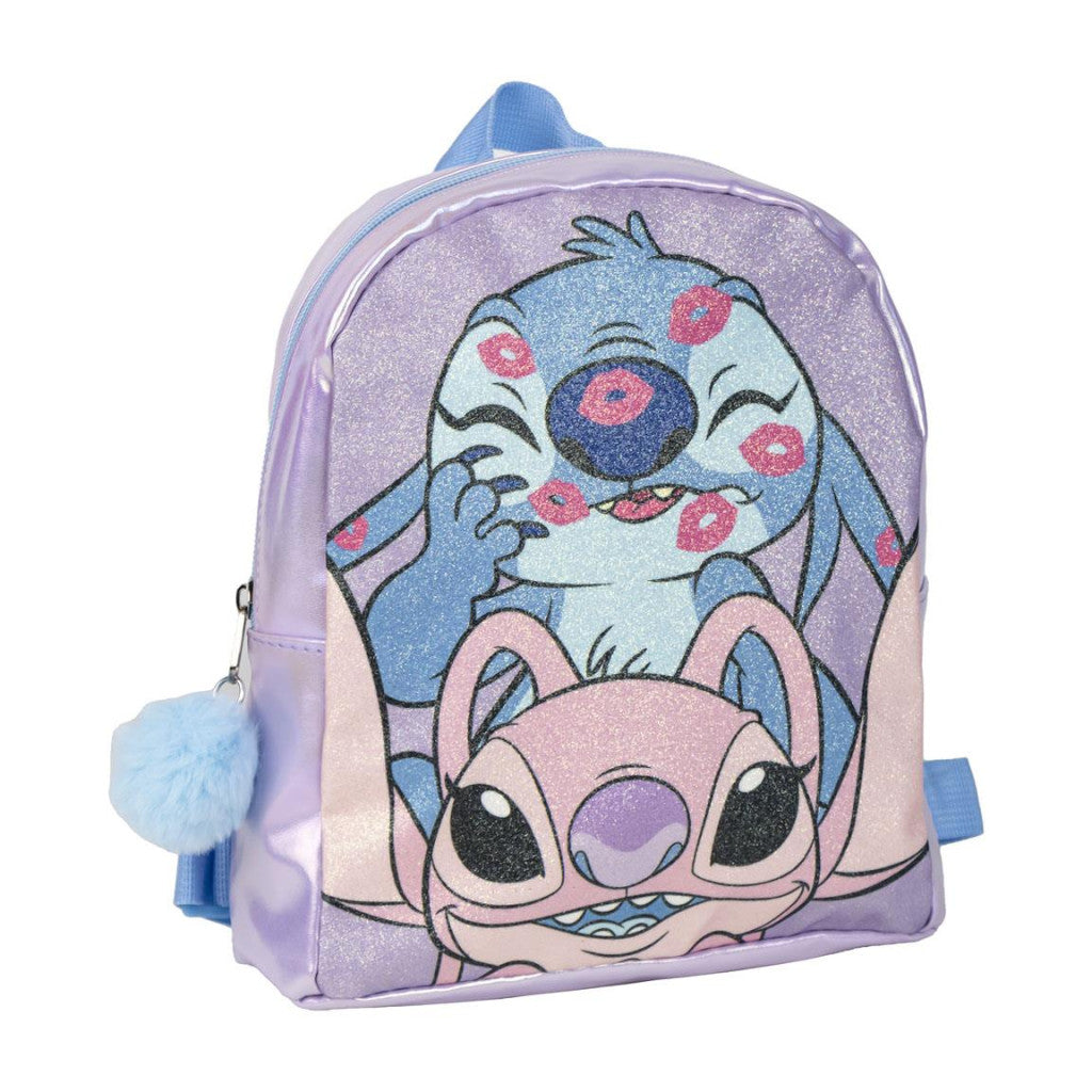 Disney Lilo un Stitch hologrammas mugursoma, soma 23 cm