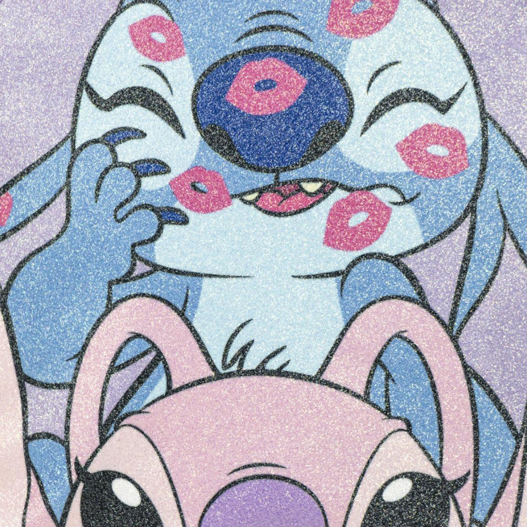 Disney Lilo un Stitch hologrammas mugursoma, soma 23 cm