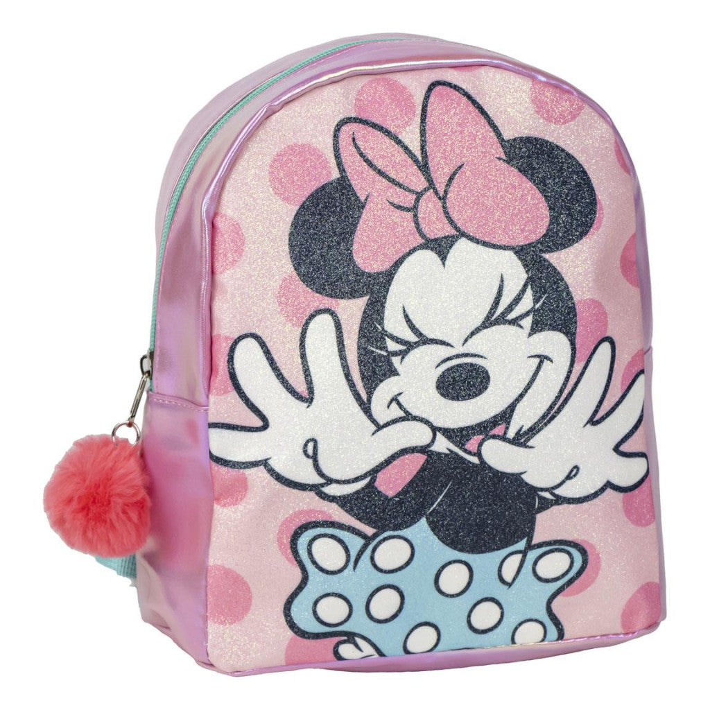 Disney Minnie Laugh hologrāfiskā mugursoma, soma 23 cm