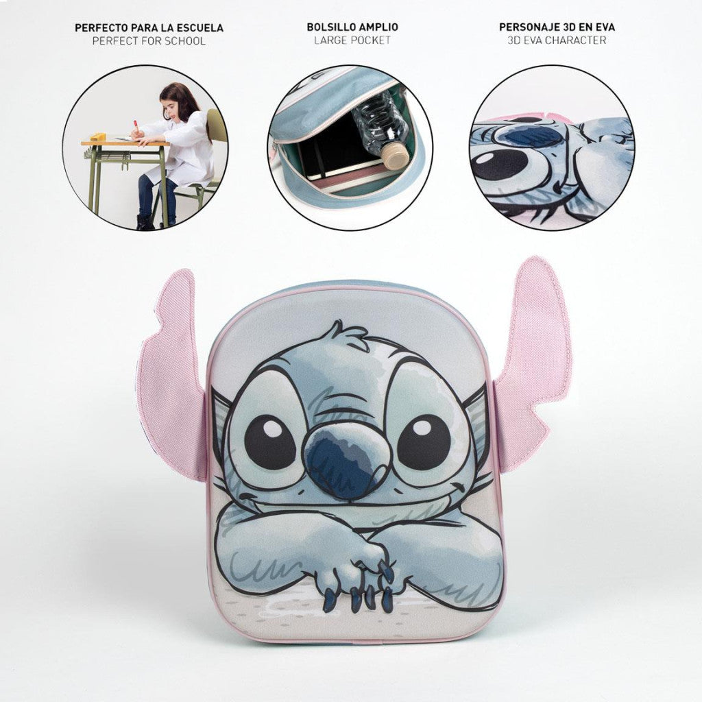 Disney Lilo un Stitch 3D mugursoma, 31 cm soma
