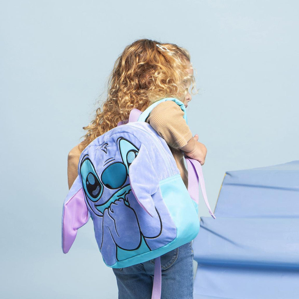 Disney Lilo un Stitch plīša mugursoma, soma 28 cm