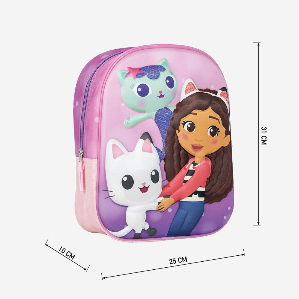 Gabby's Dollhouse Fun 3D mugursoma, soma 31 cm
