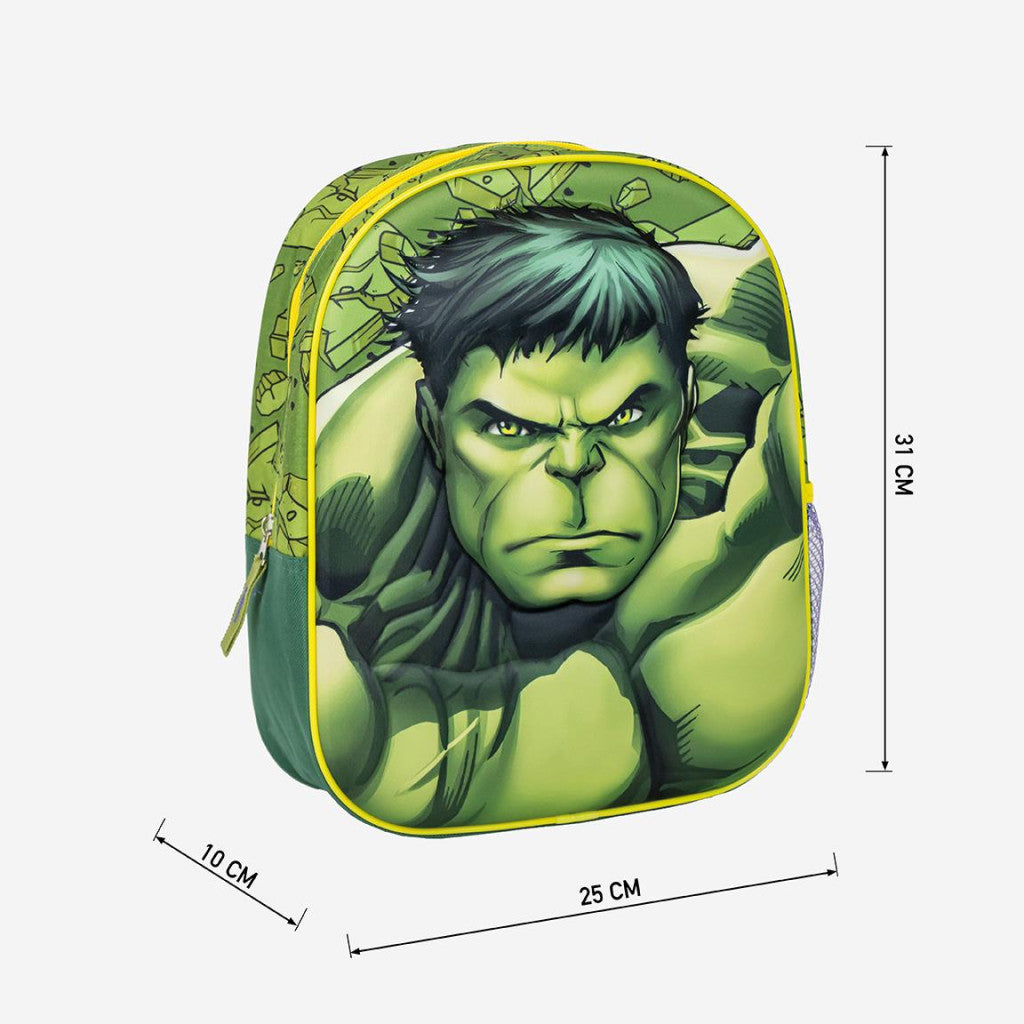 Atriebēji Hulk 3D mugursoma, soma 31 cm