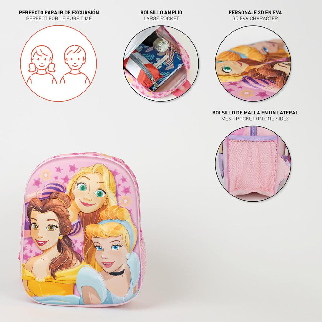Disney Princess 3D mugursoma, soma 31 cm