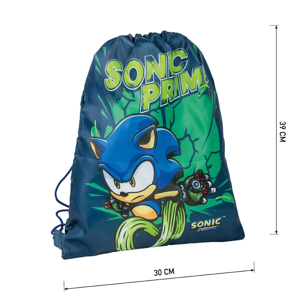 Sonic the Hedgehog Prime aukliņas soma, mugursoma 39 cm