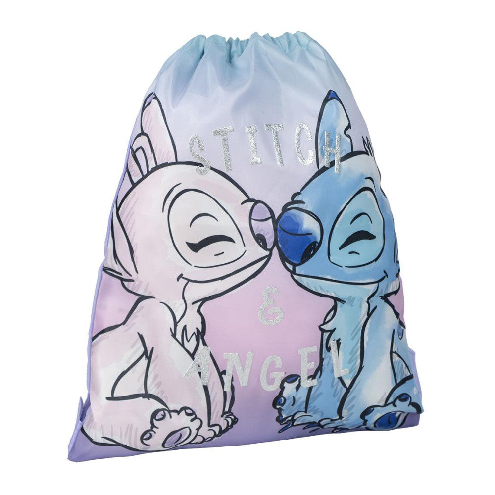 Disney Lilo un Stitch eņģeļa sporta soma, sporta maiss, 38 cm