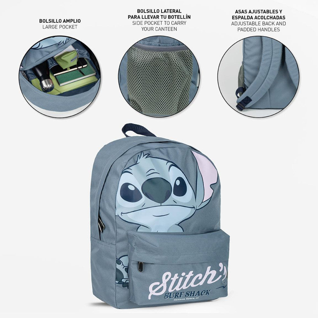 Disney Lilo un Stitch Surf Shack skolas soma, soma 42 cm