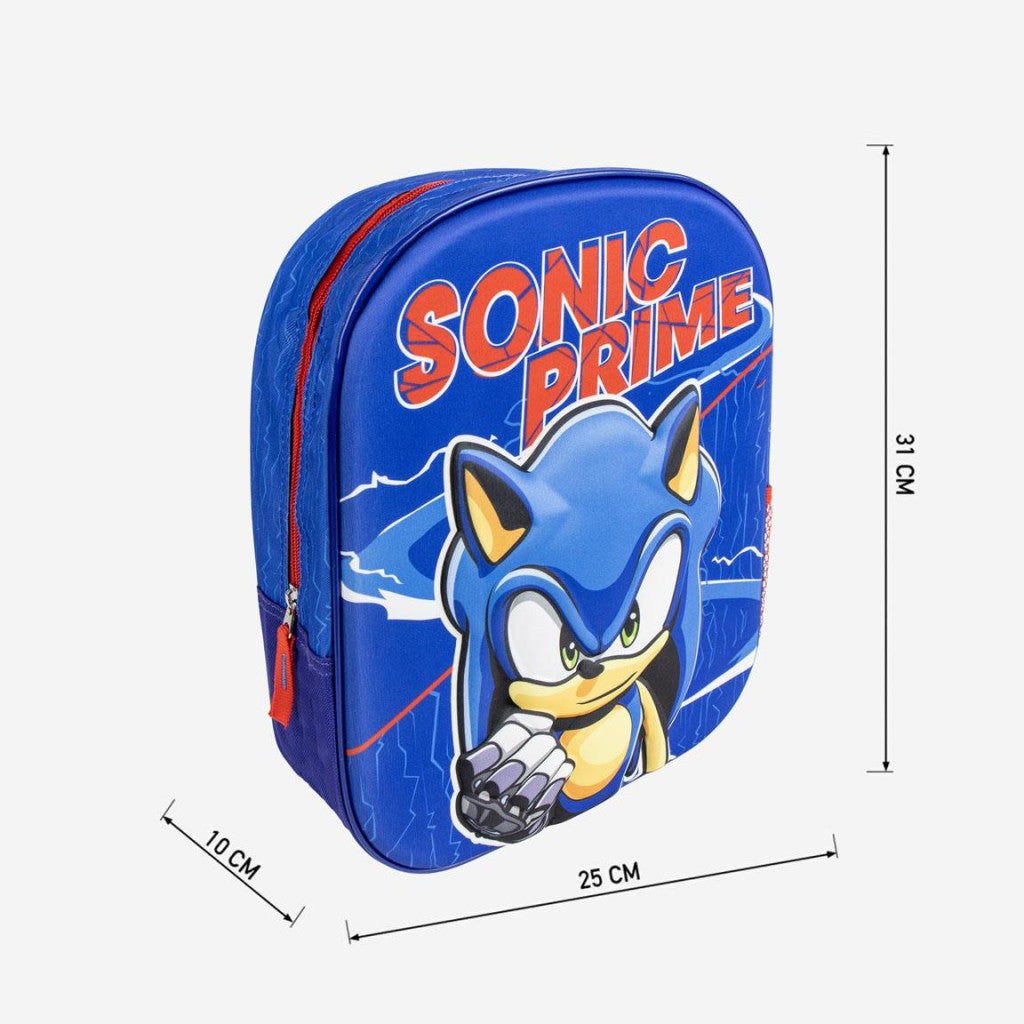 Sonic the Hedgehog Prime 3D mugursoma, soma 31 cm