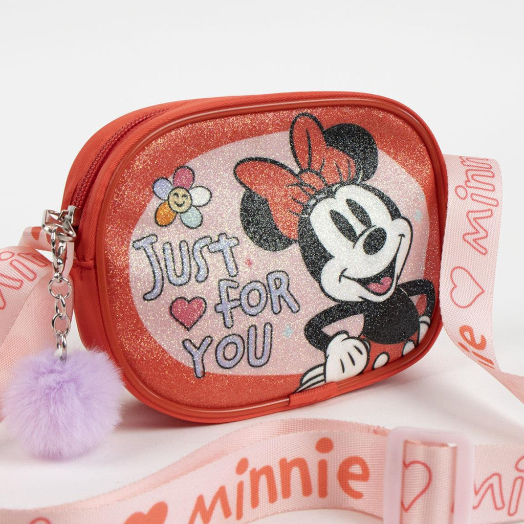 Disney Minnie For You mirdzoša plecu un plecu soma