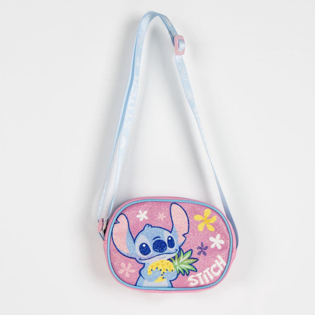 Disney Lilo un Stitch Ananas mirdzoša plecu soma, plecu soma