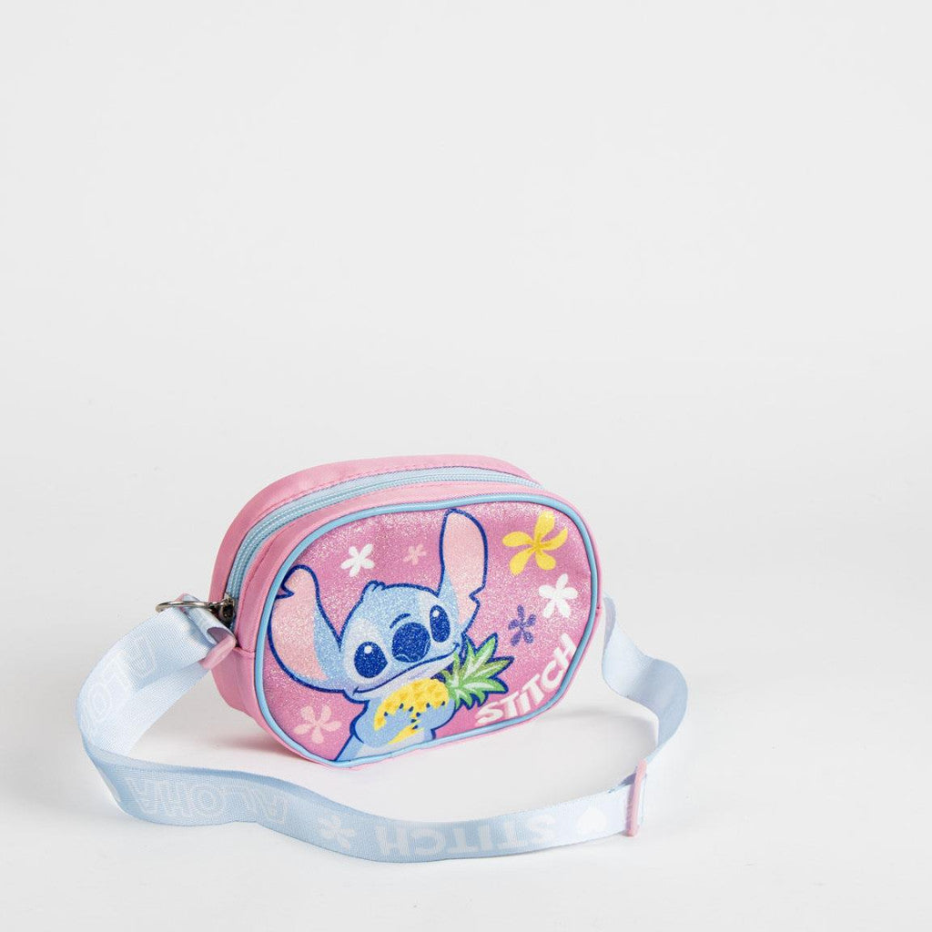 Disney Lilo un Stitch Ananas mirdzoša plecu soma, plecu soma
