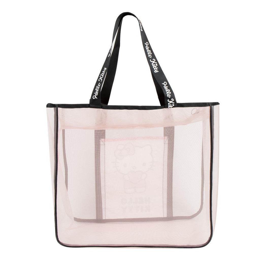 Hello Kitty Premium caurspīdīga pludmales soma 62 cm