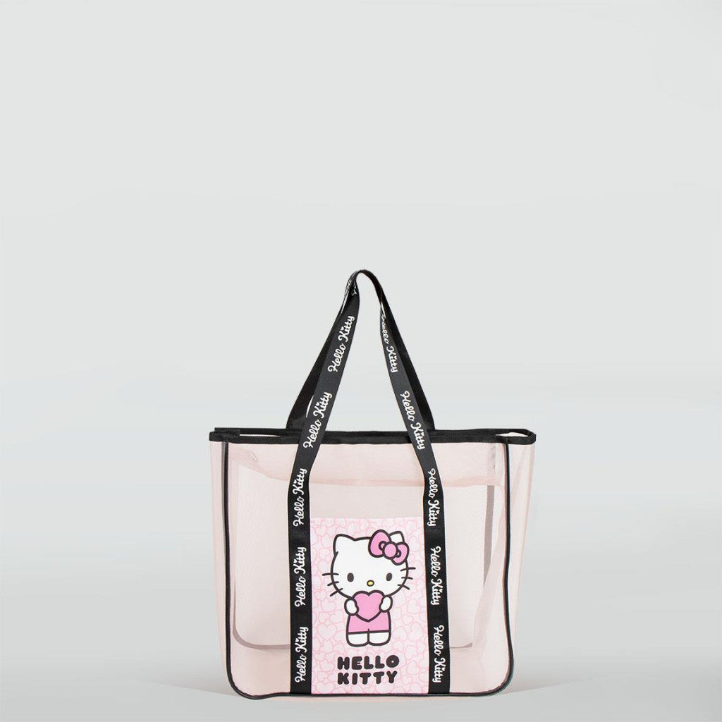 Hello Kitty Premium caurspīdīga pludmales soma 62 cm