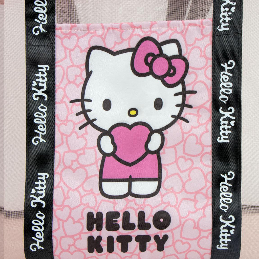 Hello Kitty Premium caurspīdīga pludmales soma 62 cm