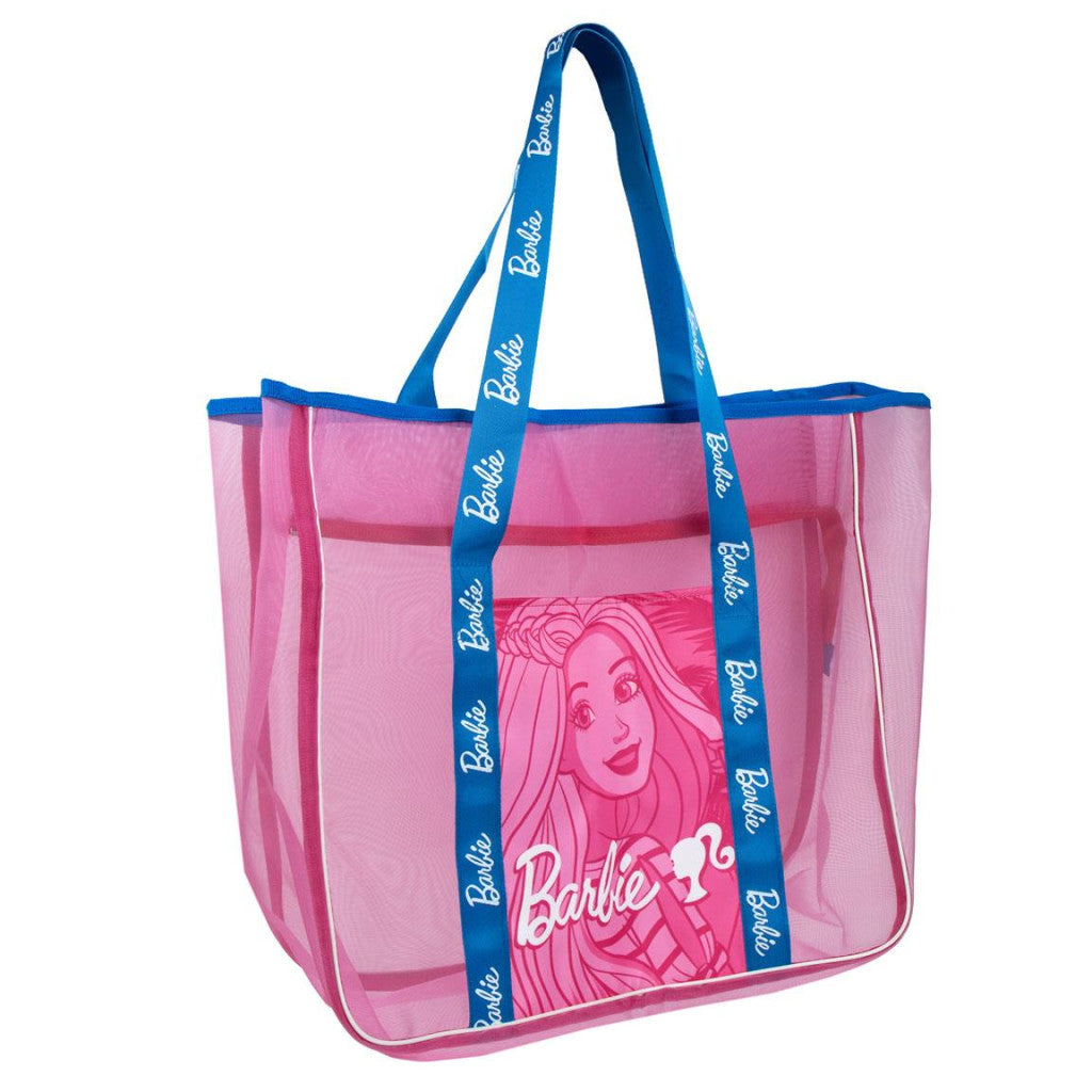 Barbie Premium caurspīdīga pludmales soma 62 cm