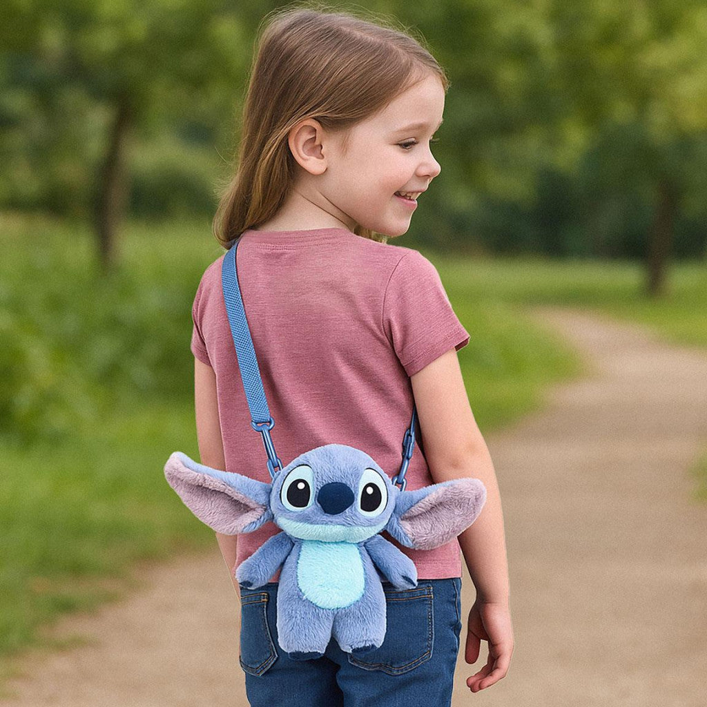 Disney Lilo un Stitch Jauka plīša mugursoma, soma 28 cm