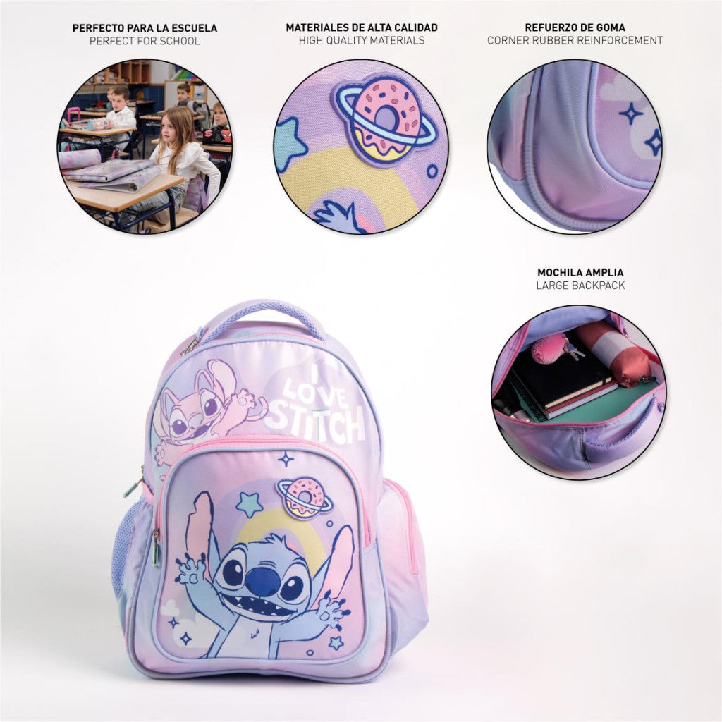 Disney Lilo un Stitch skolas soma, soma 42 cm