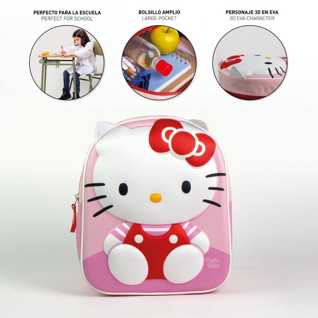 Hello Kitty Cuddle 3D mugursoma, 31 cm soma
