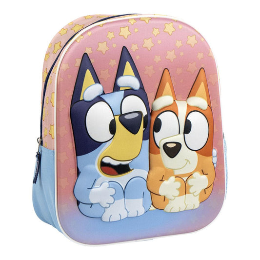 Bluey Stars 3D mugursoma, soma 31 cm
