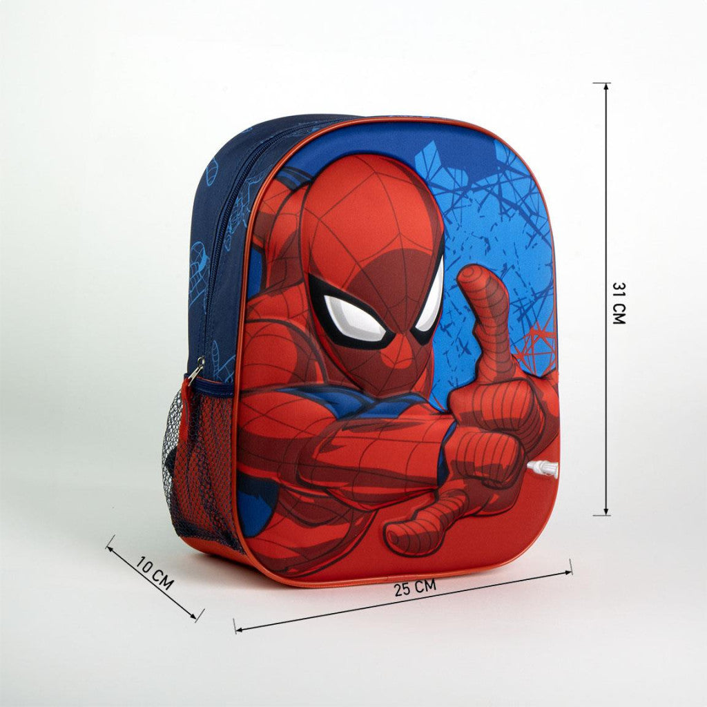 Zirnekļcilvēka Web Force 3D mugursoma, soma 31 cm
