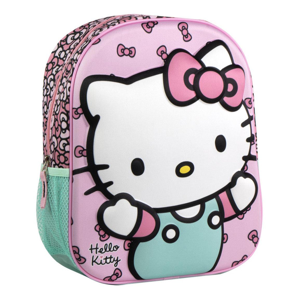 Hello Kitty mini bantītes 3D mugursoma, soma 31 cm