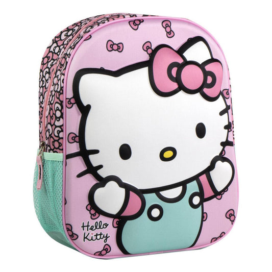 Hello Kitty mini bantītes 3D mugursoma, soma 31 cm