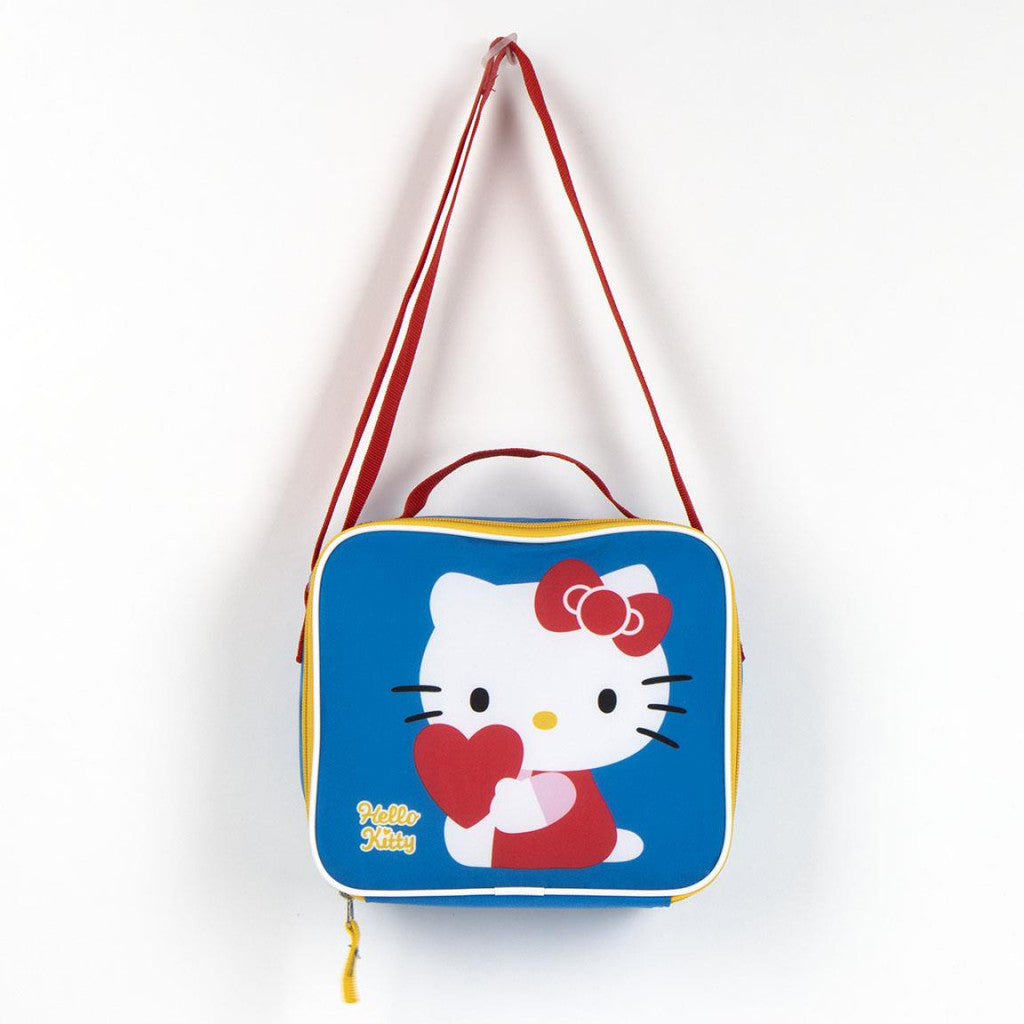 Hello Kitty zila termo pusdienu soma 24 cm