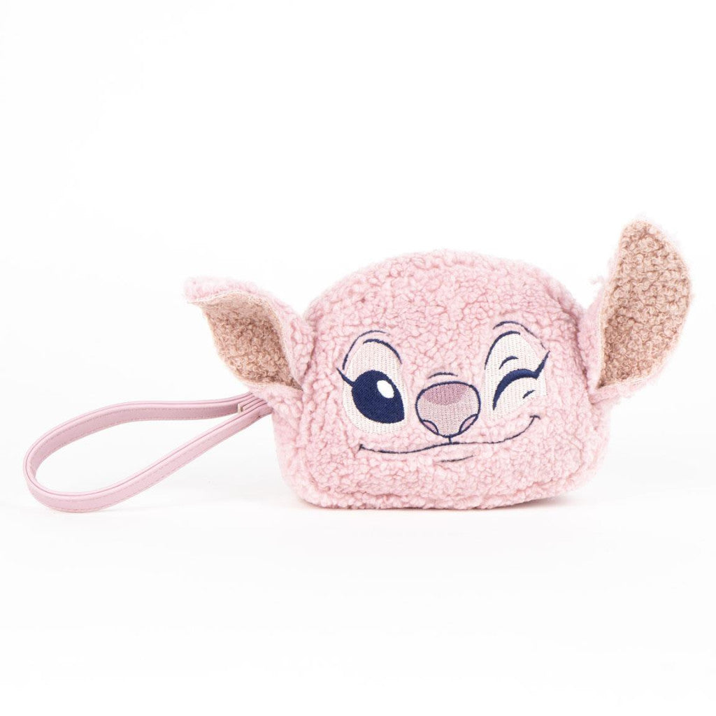 Disney Lilo un Stitch eņģeļa flīsa kosmētikas somiņa 15 cm