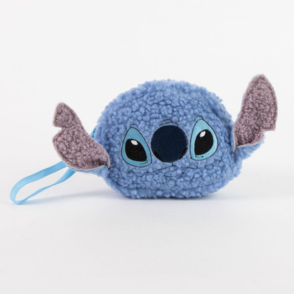 Disney Lilo un Stitch zila flīsa kosmētikas soma 18 cm