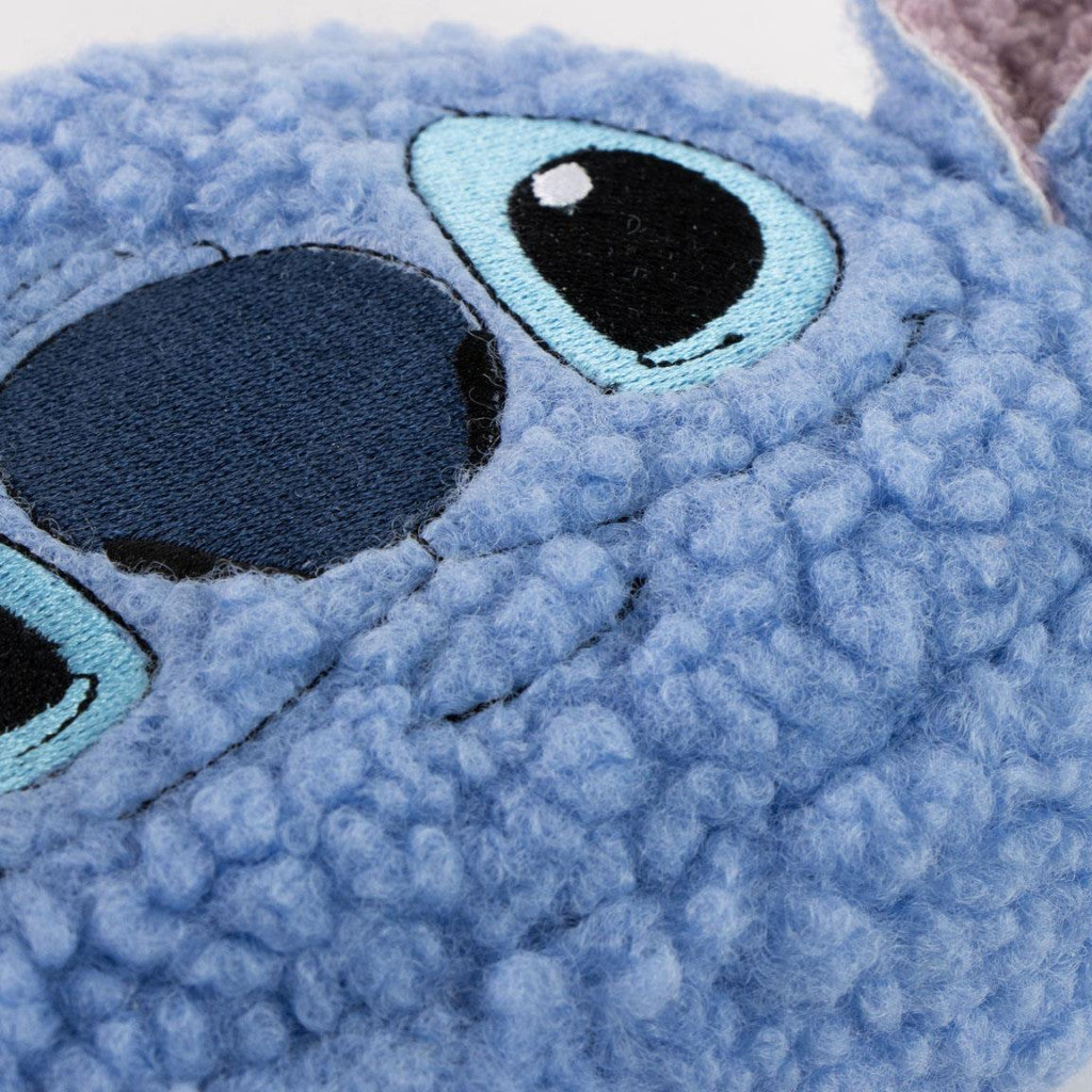 Disney Lilo un Stitch zila flīsa kosmētikas soma 18 cm