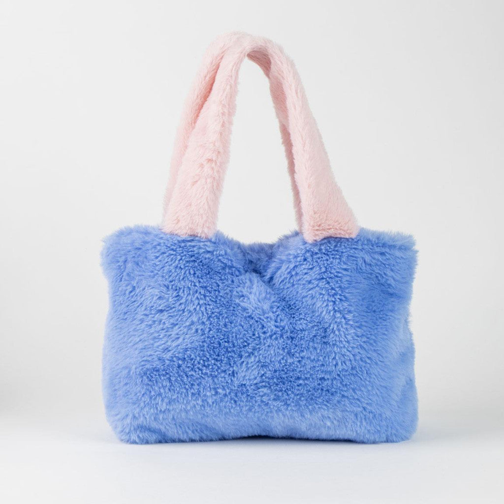 Disney Lilo un Stitch pūkainā plīša iepirkumu soma, 31 cm