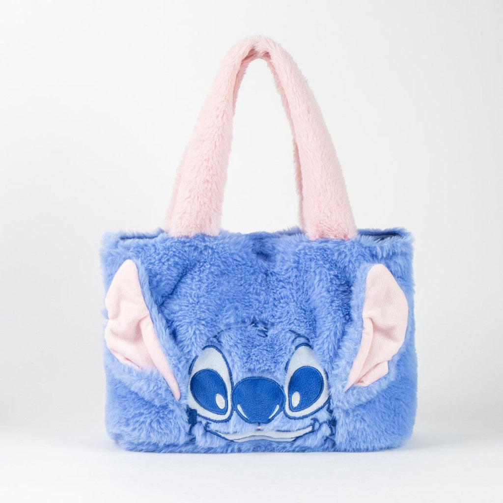 Disney Lilo un Stitch pūkainā plīša iepirkumu soma, 31 cm