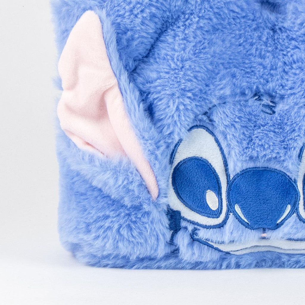 Disney Lilo un Stitch pūkainā plīša iepirkumu soma, 31 cm