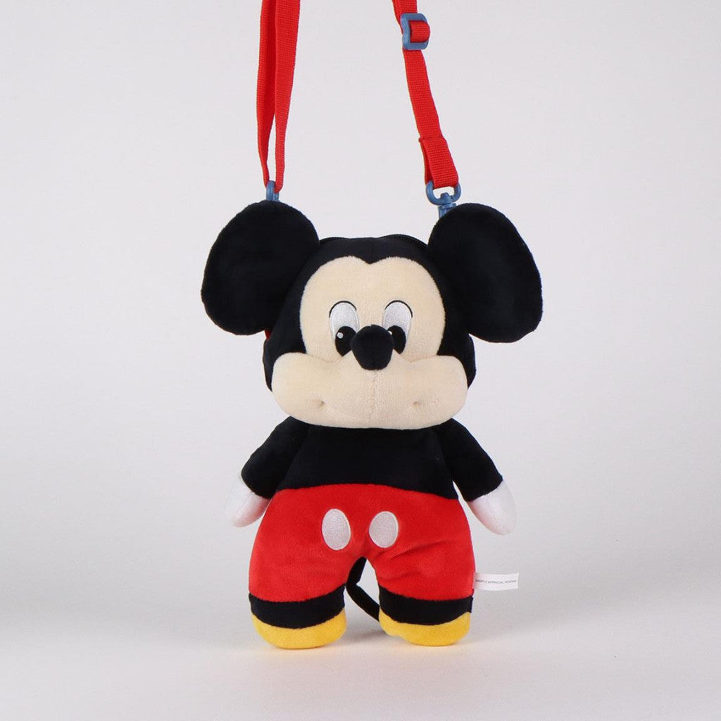 Disney Mikija Smaida plīša mugursoma, soma 28 cm