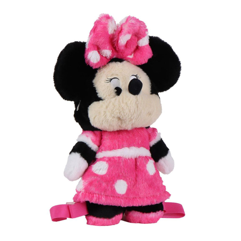 Disney Minnie Pinky plīša mugursoma, soma 30 cm