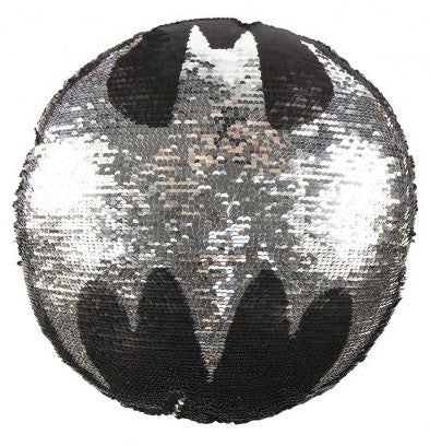 Betmena divpusējais spilvens ar fliteriem, 30 cm