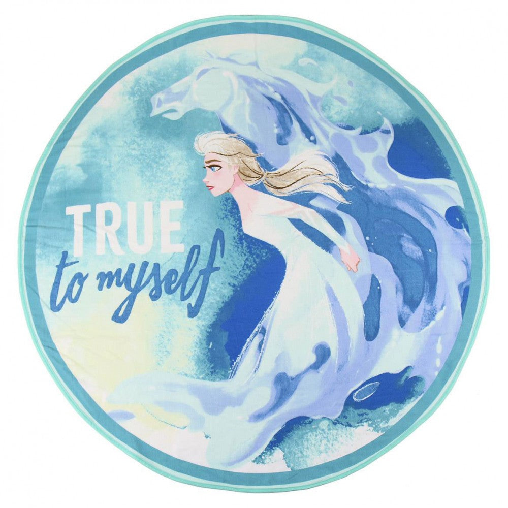Disney Frozen formas vannas dvielis, pludmales dvielis 130 cm (ātri žūstošs)