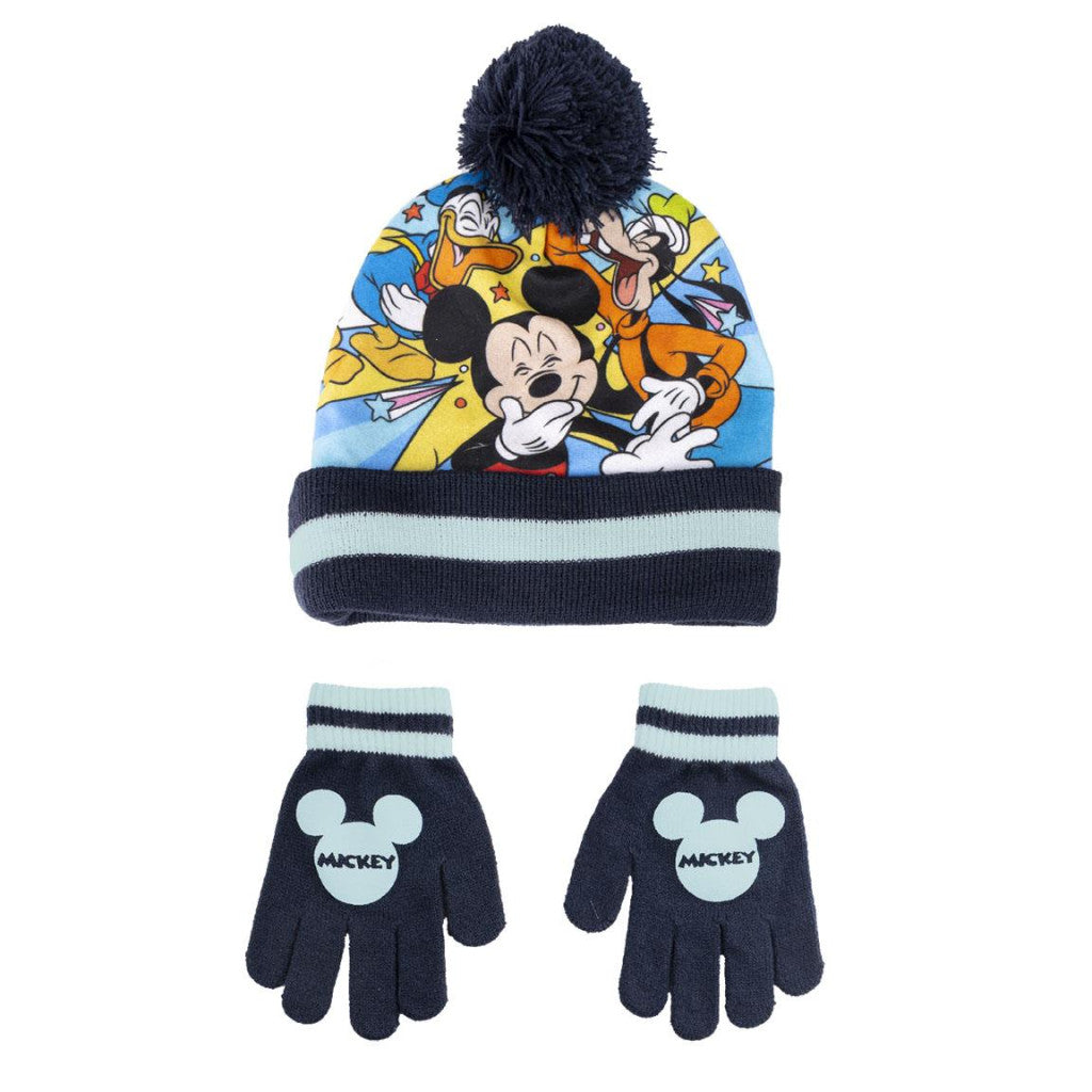 Disney Mickey Joke bērnu cepures un cimdu komplekts