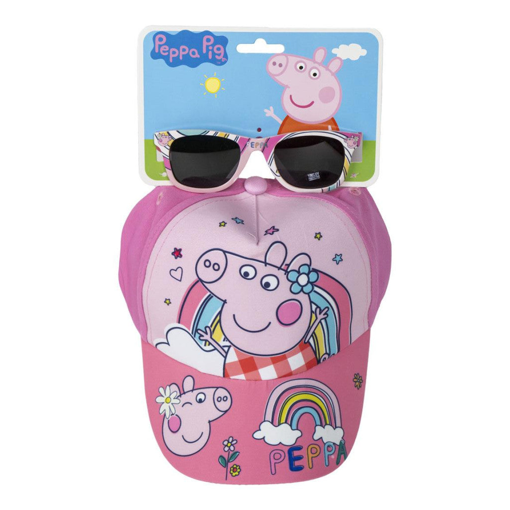 Peppa Pig saulesbriļļu un beisbola cepures komplekts