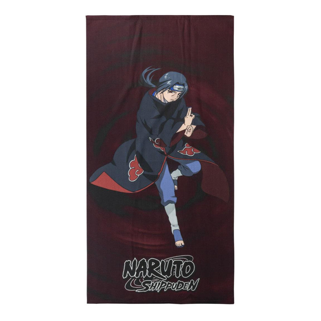Naruto Itachi vannas dvielis, pludmales dvielis 70x140cm (ātri žūstošs)
