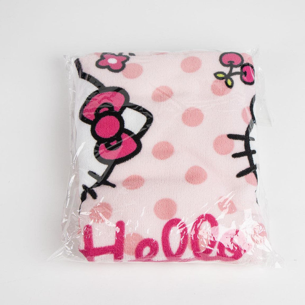 Hello Kitty pludmales dvielis pončo 50x115 cm