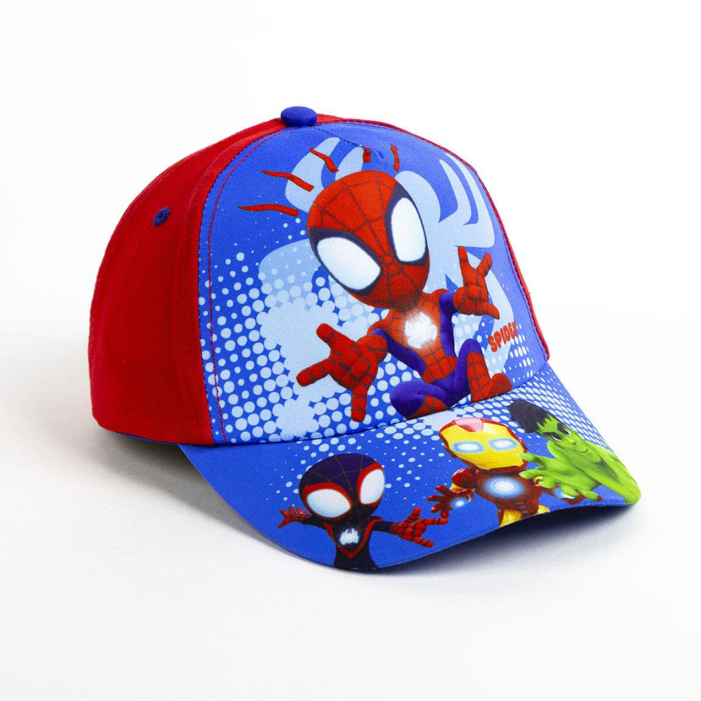 Zirnekļcilvēka un Spidey saulesbriļļu un beisbola cepures komplekts
