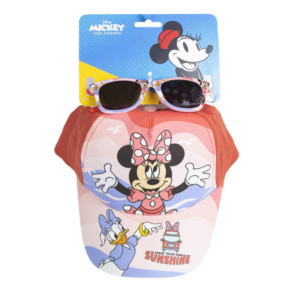 Disney Minnie Sunshine saulesbriļļu un beisbola cepures komplekts