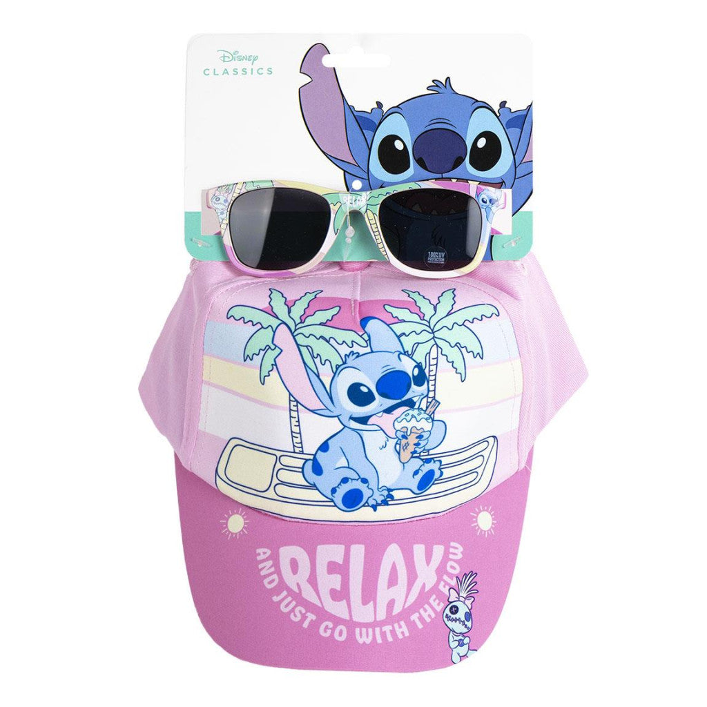 Disney Lilo un Stitch Relax saulesbriļļu un beisbola cepures komplekts