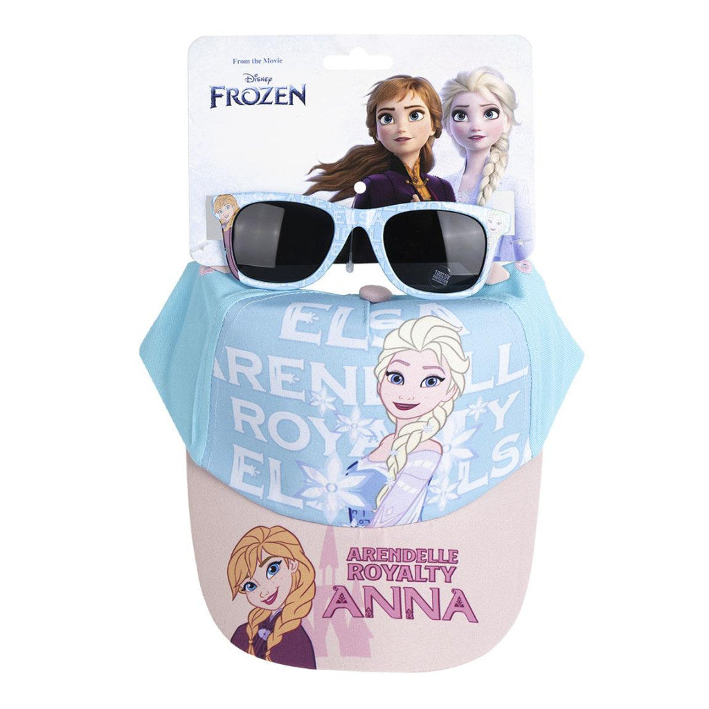 Disney Frozen Royalty saulesbriļļu un beisbola cepures komplekts