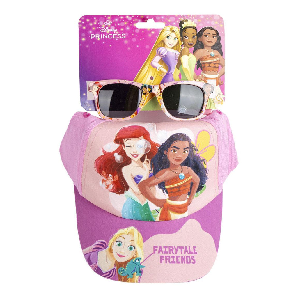 Disney Princess Fairytale Friends saulesbriļļu un beisbola cepures komplekts